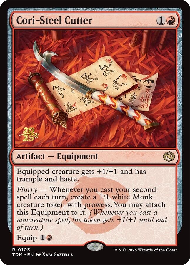 Cori-Steel Cutter [Tarkir: Dragonstorm Prerelease Promos] | Gear Gaming Fayetteville