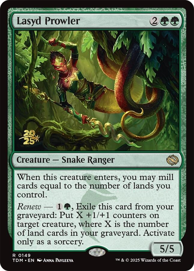 Lasyd Prowler [Tarkir: Dragonstorm Prerelease Promos] | Gear Gaming Fayetteville