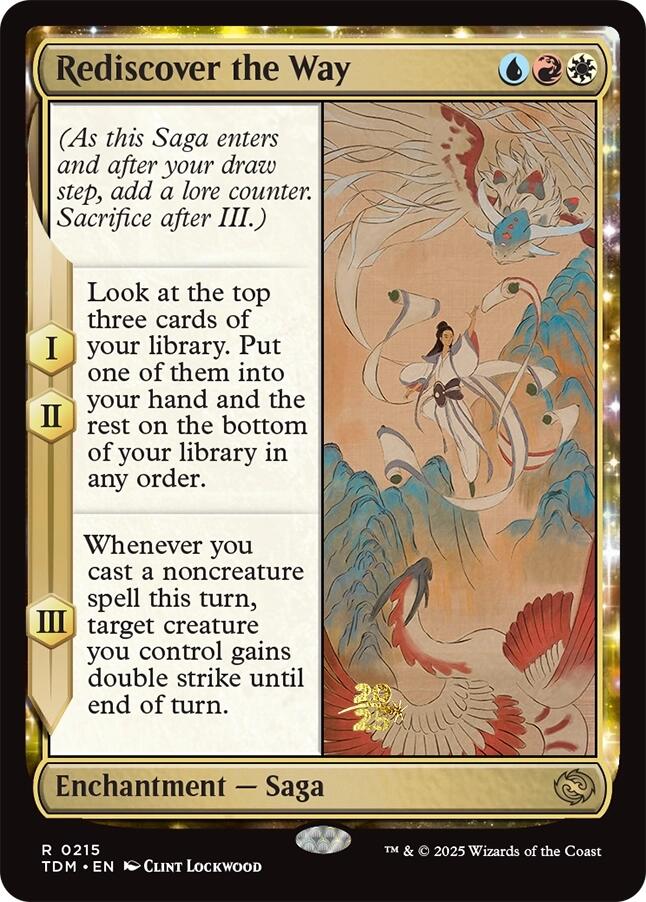 Rediscover the Way [Tarkir: Dragonstorm Prerelease Promos] | Gear Gaming Fayetteville