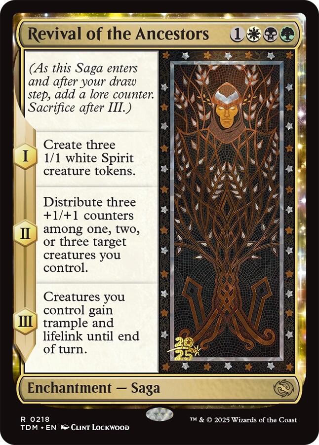 Revival of the Ancestors [Tarkir: Dragonstorm Prerelease Promos] | Gear Gaming Fayetteville