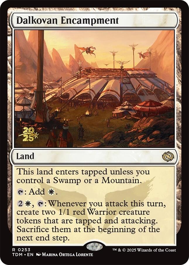 Dalkovan Encampment [Tarkir: Dragonstorm Prerelease Promos] | Gear Gaming Fayetteville