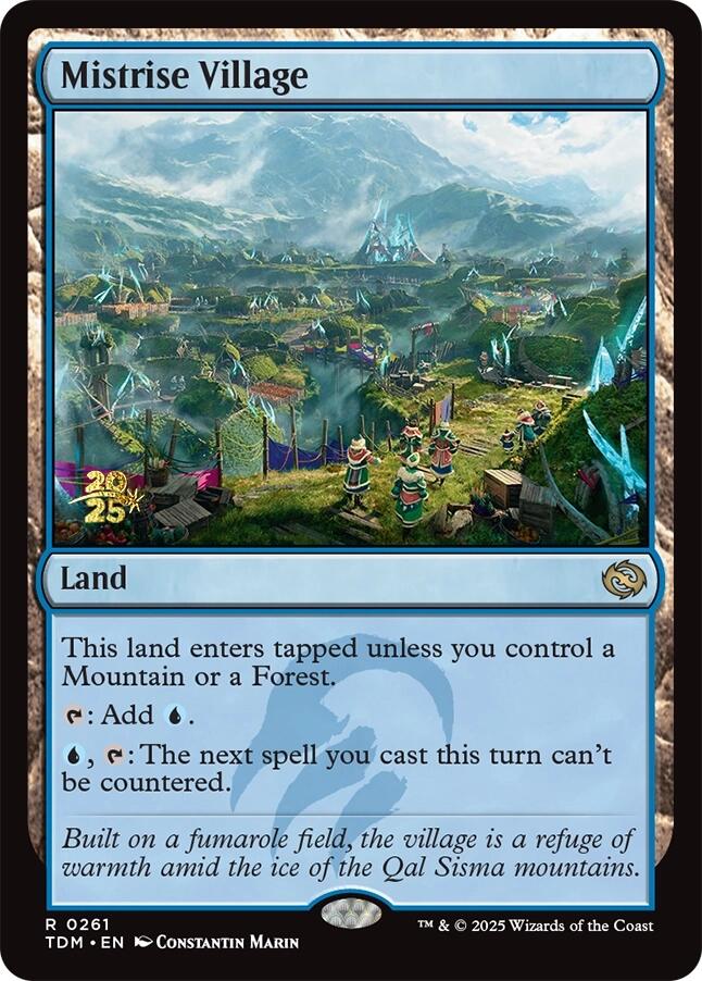 Mistrise Village [Tarkir: Dragonstorm Prerelease Promos] | Gear Gaming Fayetteville