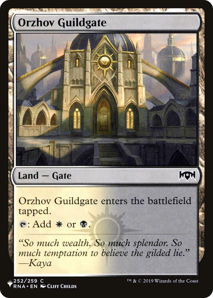Orzhov Guildgate [The List] | Gear Gaming Fayetteville