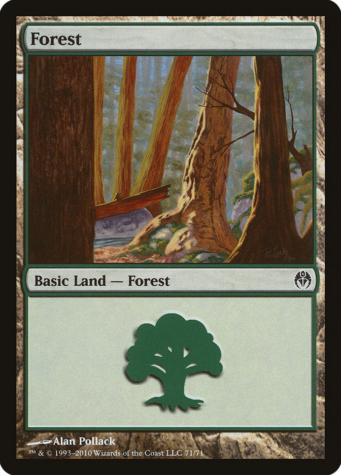 Forest (71) [Duel Decks: Phyrexia vs. the Coalition] | Gear Gaming Fayetteville
