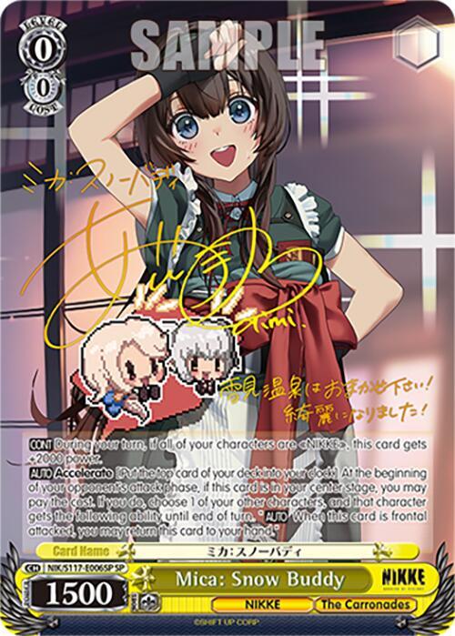 Mica: Snow Buddy (SP) - [GODDESS OF VICTORY: NIKKE] | Gear Gaming Fayetteville