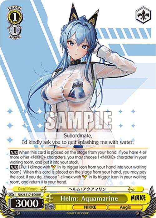 Helm: Aquamarine - [GODDESS OF VICTORY: NIKKE] | Gear Gaming Fayetteville