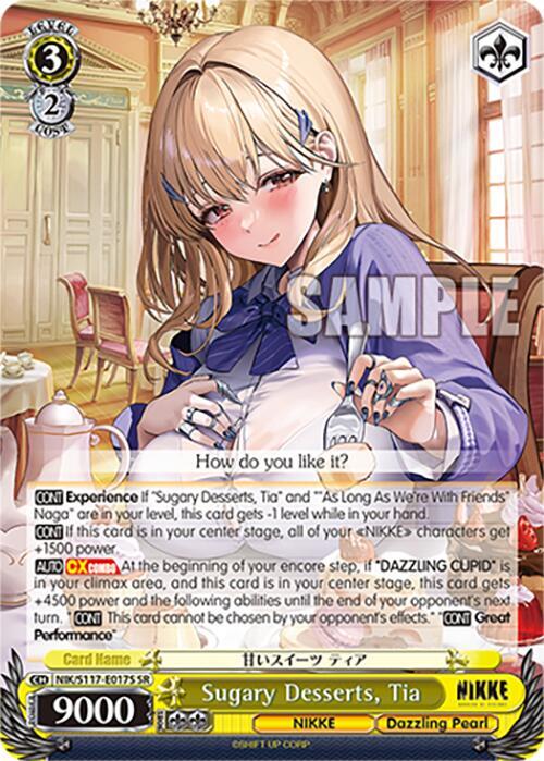 Sugary Desserts, Tia (SR) - [GODDESS OF VICTORY: NIKKE] | Gear Gaming Fayetteville