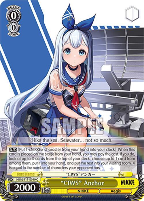 "CIWS" Anchor - [GODDESS OF VICTORY: NIKKE] | Gear Gaming Fayetteville