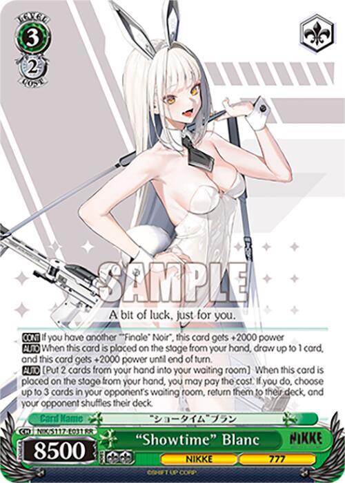"Showtime" Blanc - [GODDESS OF VICTORY: NIKKE] | Gear Gaming Fayetteville