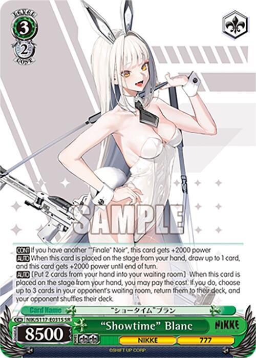 "Showtime" Blanc (SR) - [GODDESS OF VICTORY: NIKKE] | Gear Gaming Fayetteville