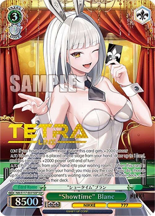 "Showtime" Blanc (SSP) - [GODDESS OF VICTORY: NIKKE] | Gear Gaming Fayetteville