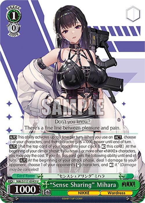 "Sense Sharing" Mihara - [GODDESS OF VICTORY: NIKKE] | Gear Gaming Fayetteville