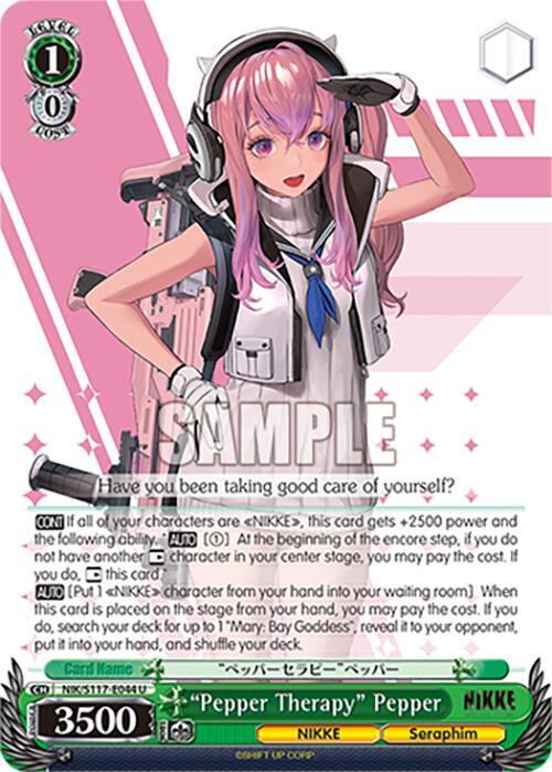 "Pepper Therapy" Pepper - [GODDESS OF VICTORY: NIKKE] | Gear Gaming Fayetteville