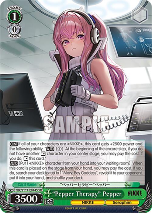 "Pepper Therapy" Pepper (SR) - [GODDESS OF VICTORY: NIKKE] | Gear Gaming Fayetteville