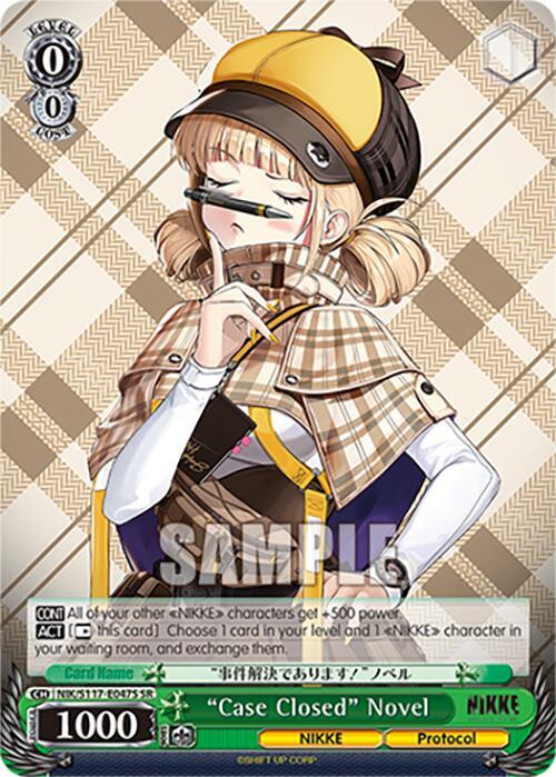 "Case Closed" Novel (SR) - [GODDESS OF VICTORY: NIKKE] | Gear Gaming Fayetteville