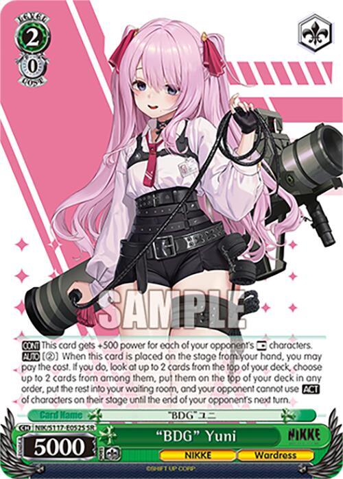 "BDG" Yuni (SR) - [GODDESS OF VICTORY: NIKKE] | Gear Gaming Fayetteville