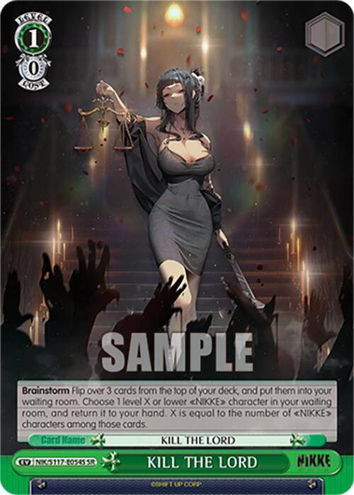 KILL THE LORD (SR) - [GODDESS OF VICTORY: NIKKE] | Gear Gaming Fayetteville