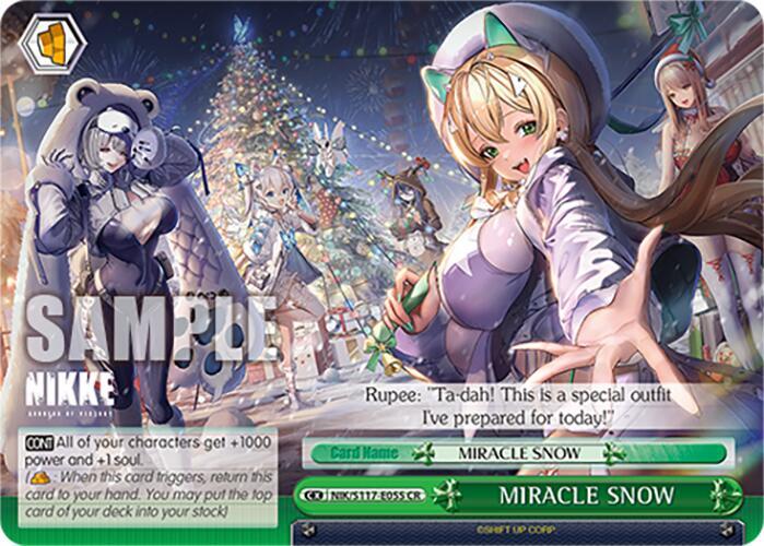 MIRACLE SNOW - [GODDESS OF VICTORY: NIKKE] | Gear Gaming Fayetteville