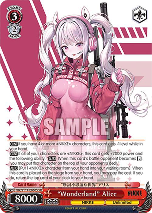 "Wonderland" Alice (SR) - [GODDESS OF VICTORY: NIKKE] | Gear Gaming Fayetteville
