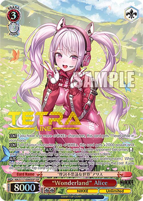 "Wonderland" Alice (SSP) - [GODDESS OF VICTORY: NIKKE] | Gear Gaming Fayetteville