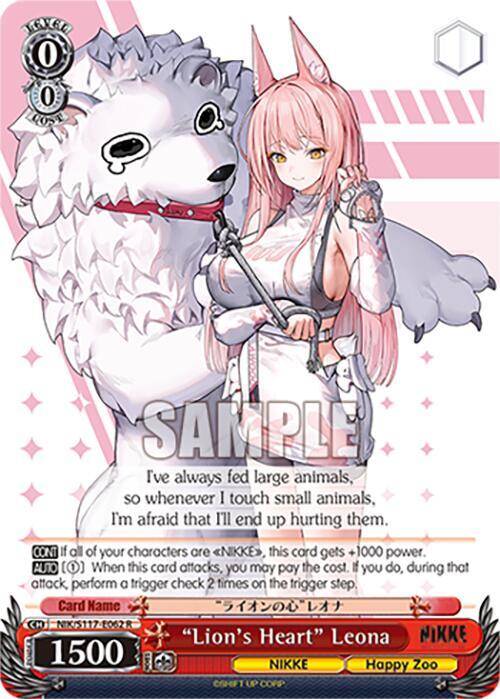 "Lion's Heart" Leona - [GODDESS OF VICTORY: NIKKE] | Gear Gaming Fayetteville