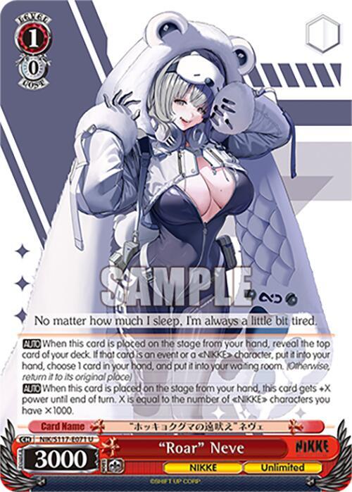 "Roar" Neve - [GODDESS OF VICTORY: NIKKE] | Gear Gaming Fayetteville