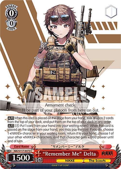 "Remember Me" Delta - [GODDESS OF VICTORY: NIKKE] | Gear Gaming Fayetteville