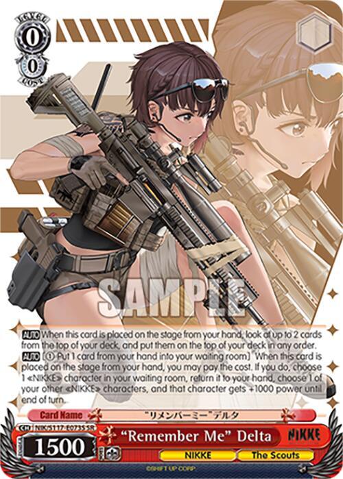 "Remember Me" Delta (SR) - [GODDESS OF VICTORY: NIKKE] | Gear Gaming Fayetteville
