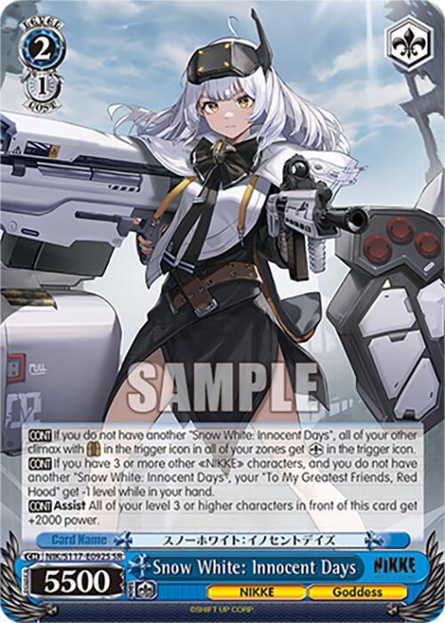 Snow White: Innocent Days (SR) - [GODDESS OF VICTORY: NIKKE] | Gear Gaming Fayetteville