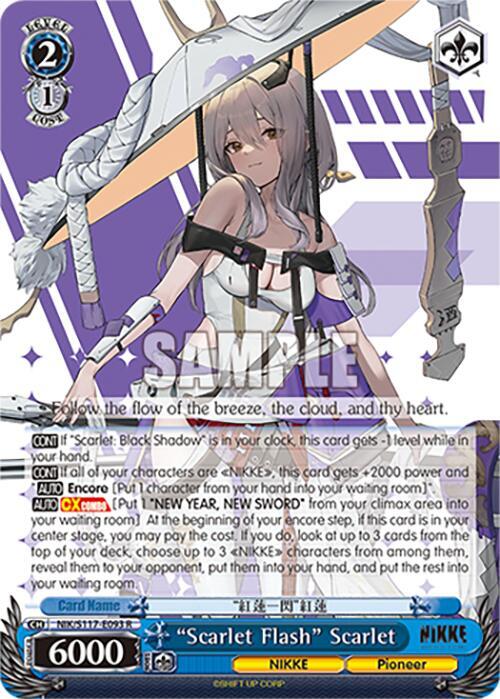 "Scarlet Flash" Scarlet - [GODDESS OF VICTORY: NIKKE] | Gear Gaming Fayetteville