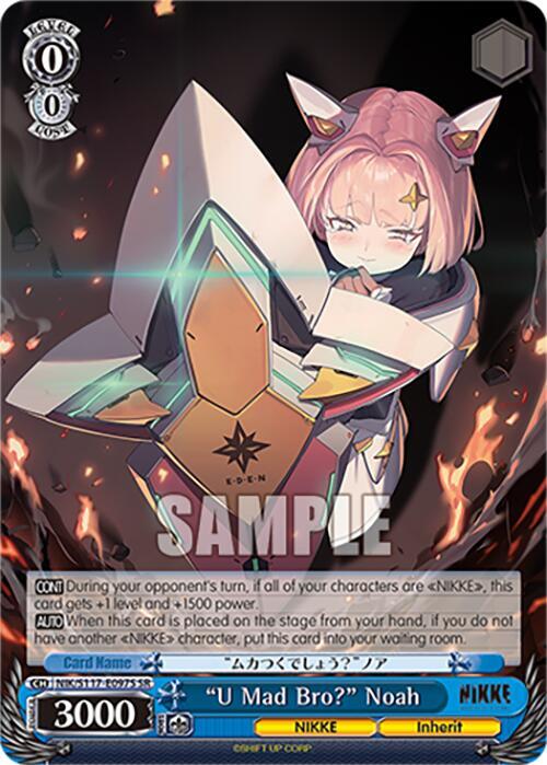 "U Mad Bro?" Noah (SR) - [GODDESS OF VICTORY: NIKKE] | Gear Gaming Fayetteville