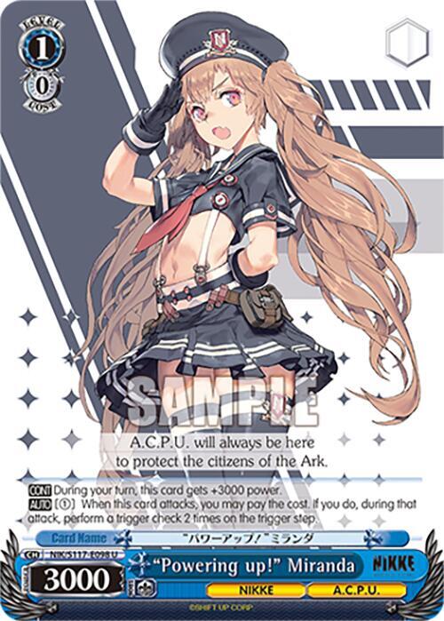 "Powering up!" Miranda - [GODDESS OF VICTORY: NIKKE] | Gear Gaming Fayetteville