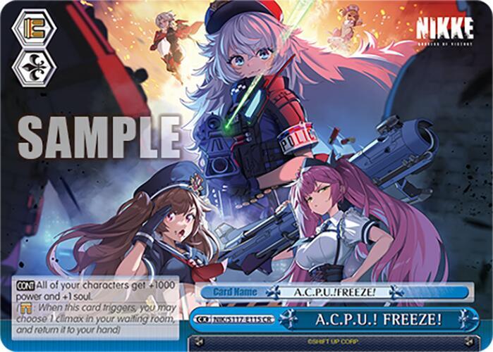 A.C.P.U.! FREEZE! - [GODDESS OF VICTORY: NIKKE] | Gear Gaming Fayetteville
