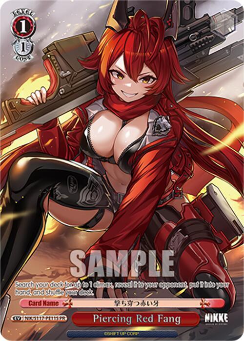 Piercing Red Fang (PR) (Foil) - [GODDESS OF VICTORY: NIKKE] | Gear Gaming Fayetteville