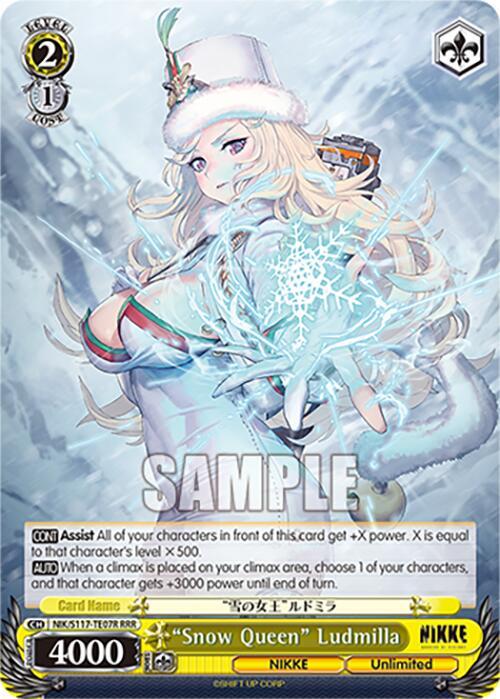 "Snow Queen" Ludmilla (RRR) - [GODDESS OF VICTORY: NIKKE] | Gear Gaming Fayetteville