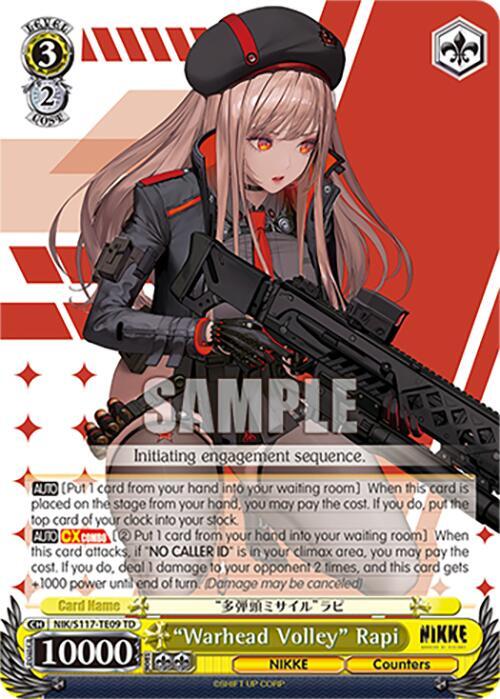 "Warhead Volley" Rapi - [GODDESS OF VICTORY: NIKKE] | Gear Gaming Fayetteville