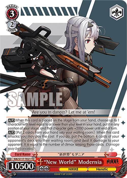 "New World" Modernia - [GODDESS OF VICTORY: NIKKE] | Gear Gaming Fayetteville