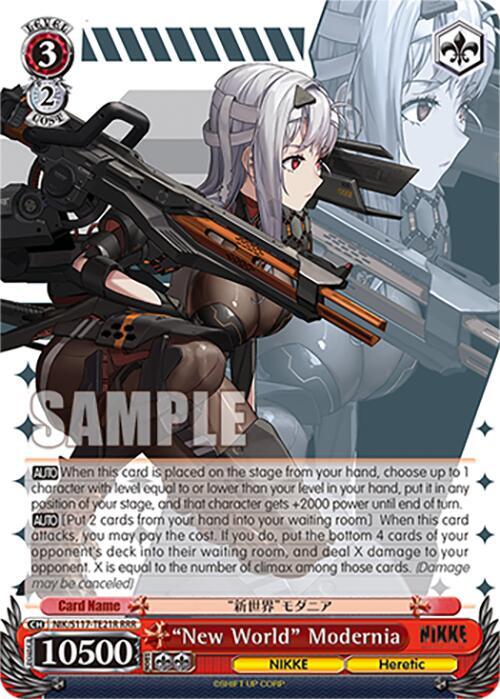 "New World" Modernia (RRR) - [GODDESS OF VICTORY: NIKKE] | Gear Gaming Fayetteville