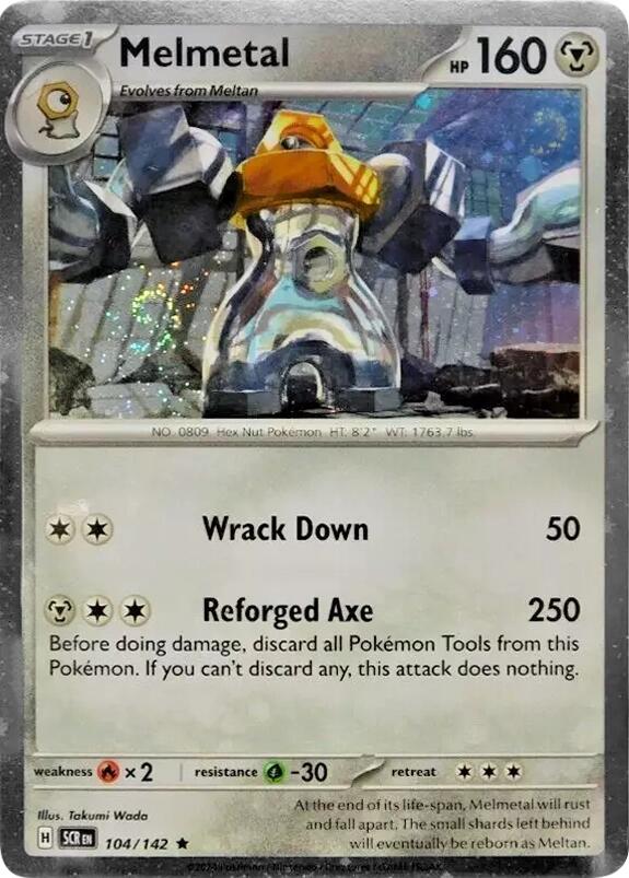 Melmetal (104/142) (Cosmos Holo) [Scarlet & Violet: Stellar Crown] | Gear Gaming Fayetteville