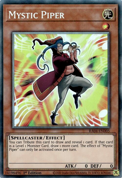 Mystic Piper [RA04-EN005] Prismatic Collector's Rare | Gear Gaming Fayetteville