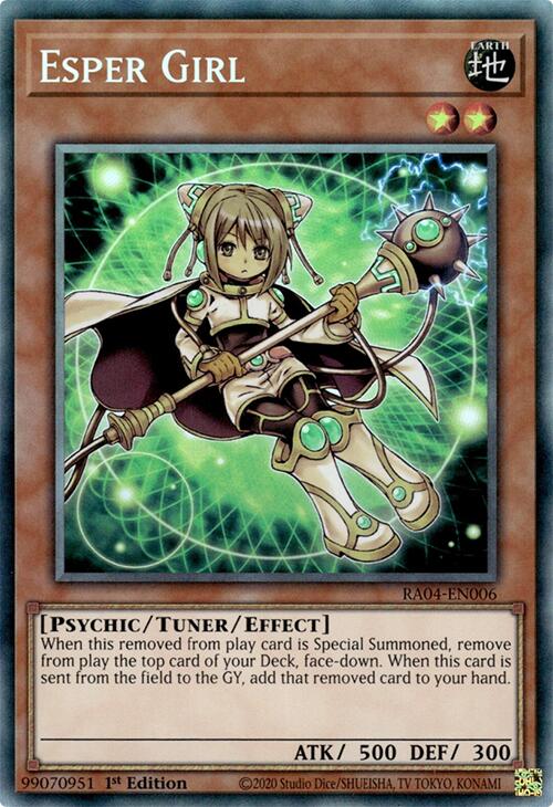Esper Girl [RA04-EN006] Prismatic Collector's Rare | Gear Gaming Fayetteville