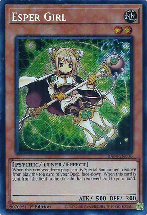 Esper Girl [RA04-EN006] Secret Rare | Gear Gaming Fayetteville