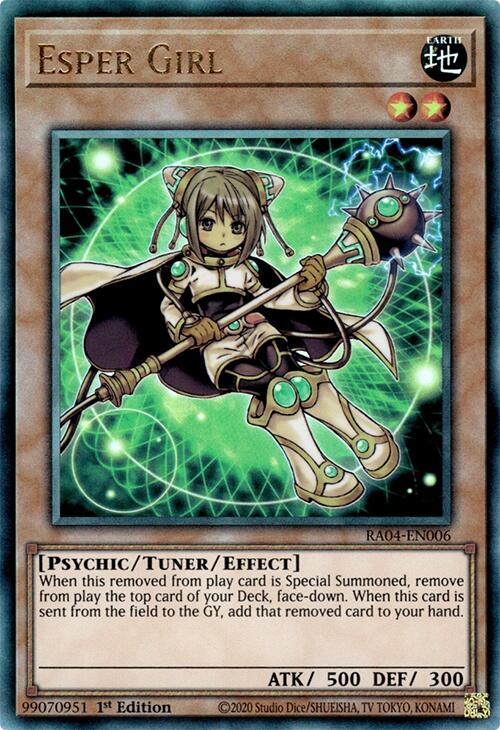 Esper Girl [RA04-EN006] Prismatic Ultimate Rare | Gear Gaming Fayetteville