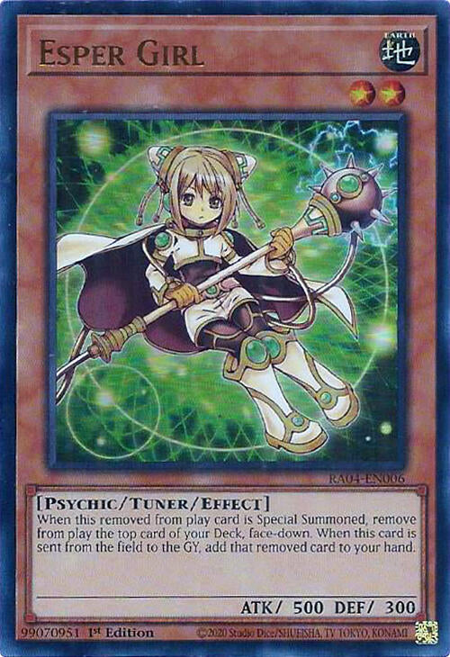 Esper Girl [RA04-EN006] Ultra Rare | Gear Gaming Fayetteville