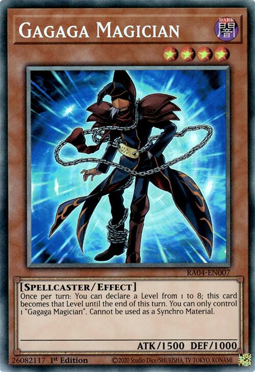 Gagaga Magician [RA04-EN007] Prismatic Collector's Rare | Gear Gaming Fayetteville