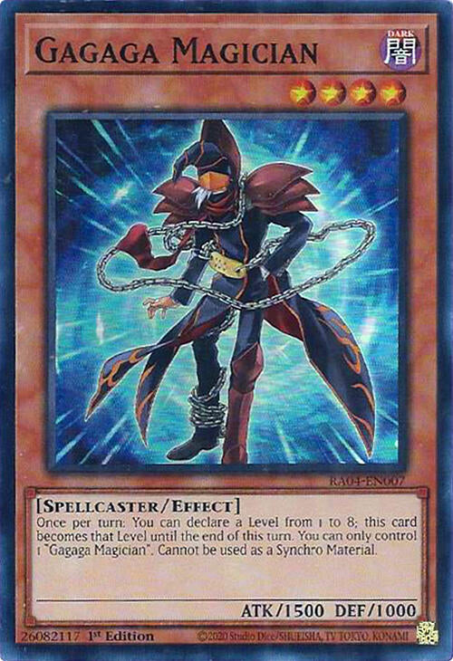 Gagaga Magician [RA04-EN007] Super Rare | Gear Gaming Fayetteville