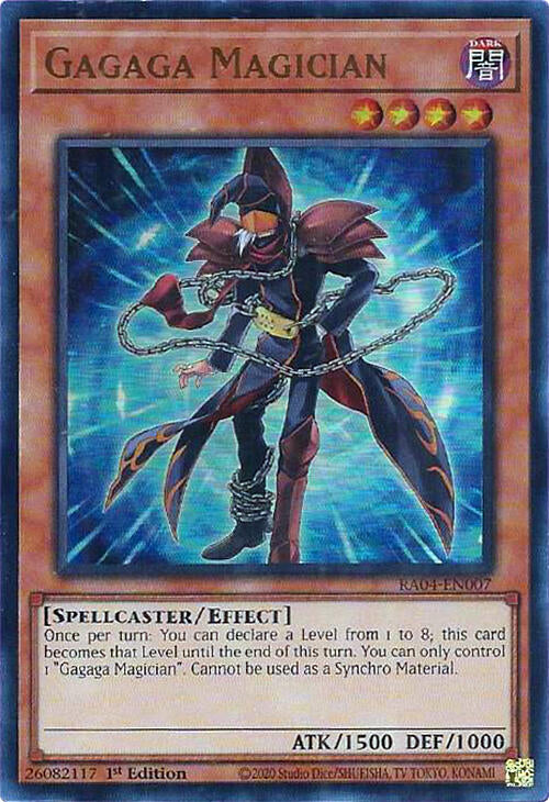 Gagaga Magician [RA04-EN007] Ultra Rare | Gear Gaming Fayetteville