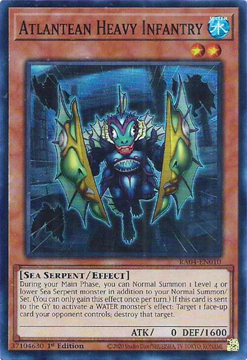 Atlantean Heavy Infantry [RA04-EN010] Super Rare | Gear Gaming Fayetteville