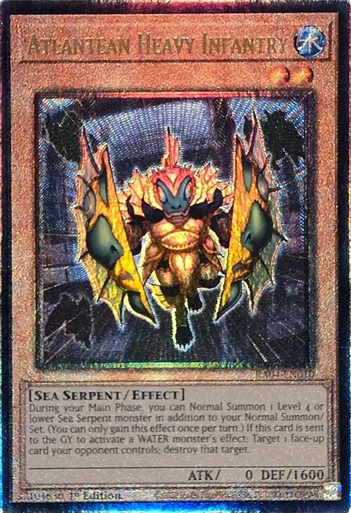 Atlantean Heavy Infantry [RA04-EN010] Prismatic Ultimate Rare | Gear Gaming Fayetteville