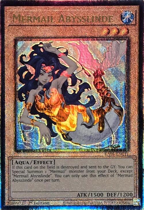 Mermail Abysslinde [RA04-EN011] Prismatic Ultimate Rare | Gear Gaming Fayetteville